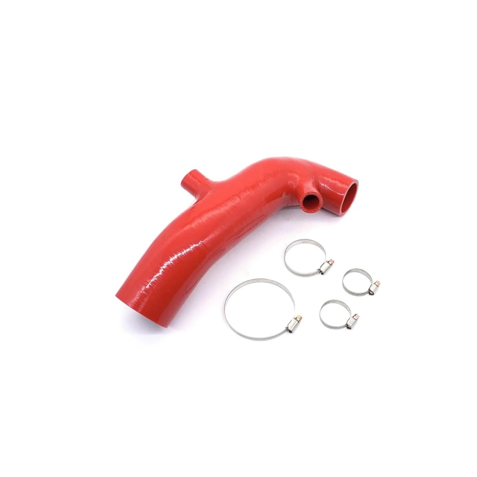 Induktion Schlauch Kit Für Mini Für Cooper S Für Clubman 1,6 T R55 R56 R57 R58 R59 R60 R61 N14 N18 Motor Silikon Turbo Einlassrohr Kit Kaltluftansaugschlauch Auto Luftansaug(N18 Red)