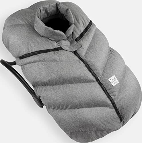 7AM Enfant Kindersitz Überzug Babyschale Babykorb - Cocoon für Babys und Kleinkinder, leichtes, warmes Cover, mit Fleece gefüttert (0-12M)