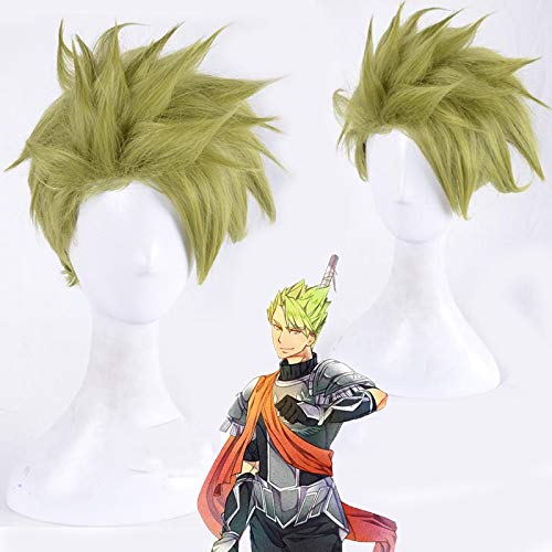 LINLINCD-Anime Coser Wig Fate/Apocrypha Fate/Grand Commander Achilles SYNTHETIES SYNTHETIES HOTELS Halloween PERMINE Cosplay