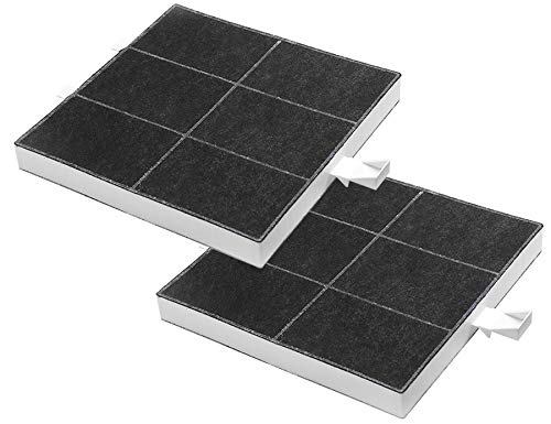 2 x AquaHouse Aktivkohlefilter für Dunstabzugshauben von Bosch Neff Siemens Constructa Balay 00360732, 00357585, 360732 Kohlefilter