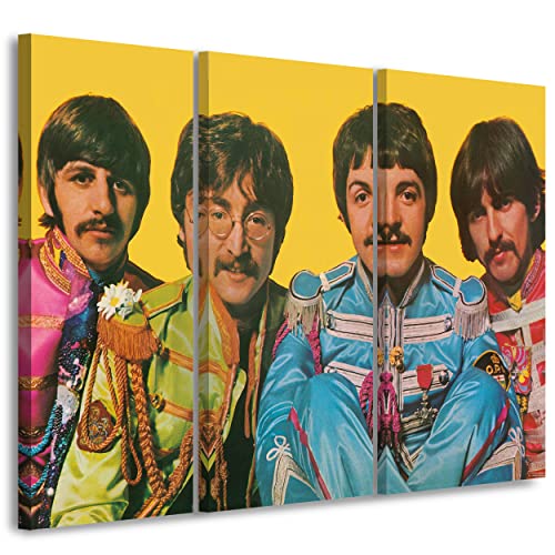 Artis Prints Leinwandbild Beatles Band Fotografie, Klein bis XXL, Inneneinrichtung - Wohnzimmer - Wohnung, Dekoration