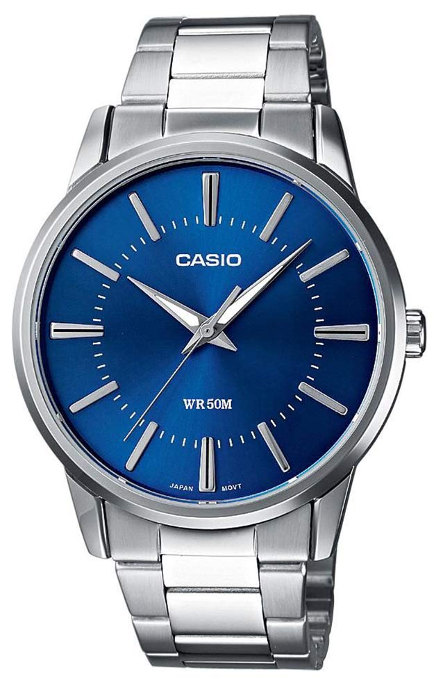 Casio HerrenArmbanduhr Analog Quarz Edelstahl MTP-1303PD-2AVEF