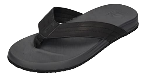 COOL shoe corp. Herren Skip Flip-Flops, anthrazit, 46 EU