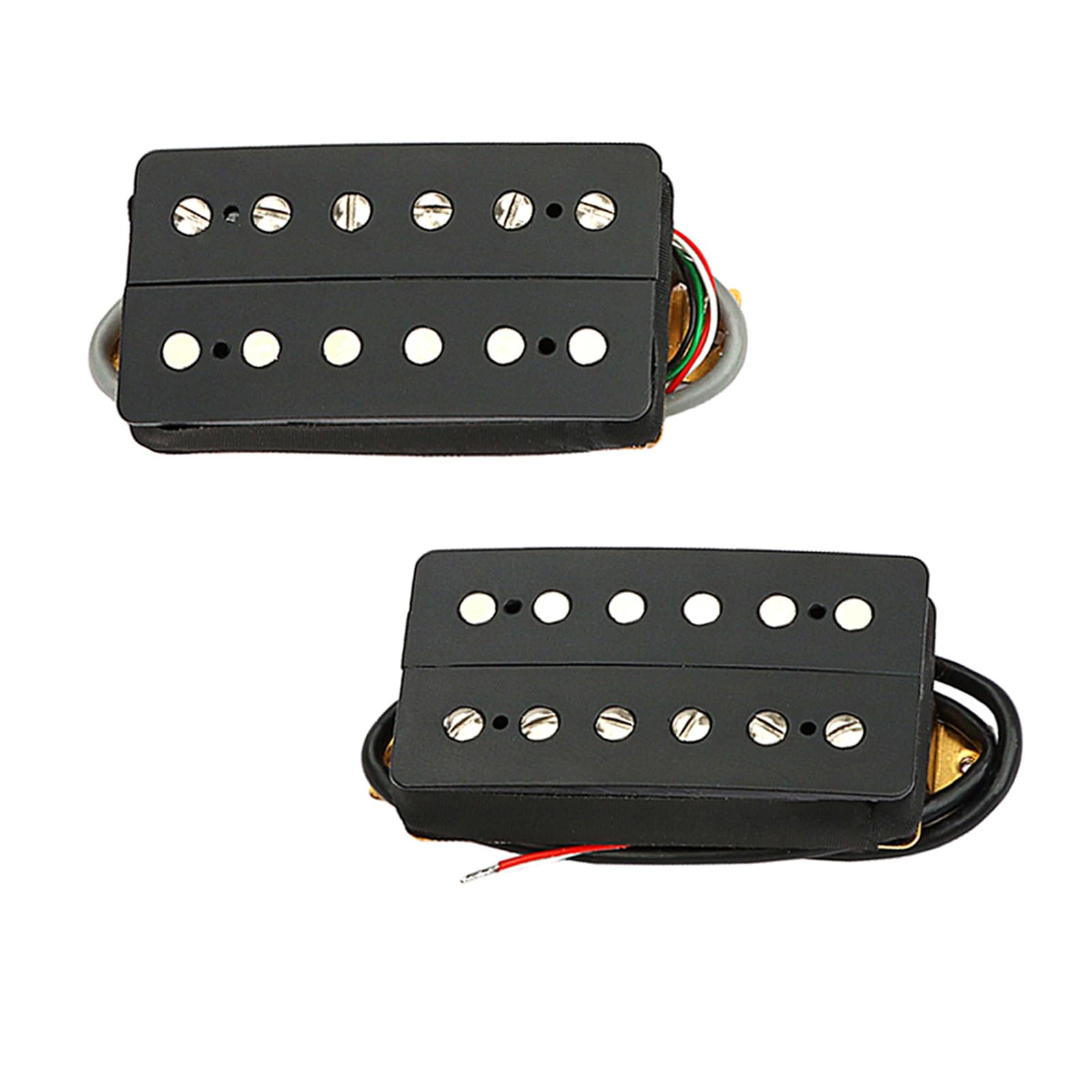 Alnico 5 Gitarren-Tonabnehmer mit doppelter Spule, Humbucker-Tonabnehmer, E-Gitarre, Hals und Steg-Tonabnehmer