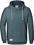 Jan Vanderstorm Herren langarm Sweatshirt Blankard Petrol Melange 56/58 - XL