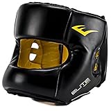 Everlast Unisex – Erwachsene Elite Retail Headgear Kopfbedeckung, Schwarz, M-L