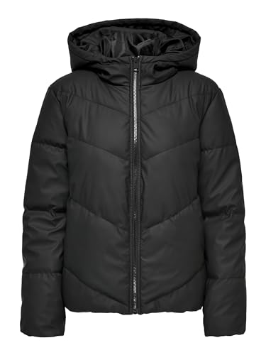 JdY Damen JDYARNHEM Water REP Short Puffa OTW NOOS Steppjacke, Black, S