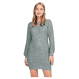 JdY Damen JDYWHITNEY Megan L/S Boat Dress KNT NOOS Strickkleid, Abyss/Detail:W Black PLY, X-Small