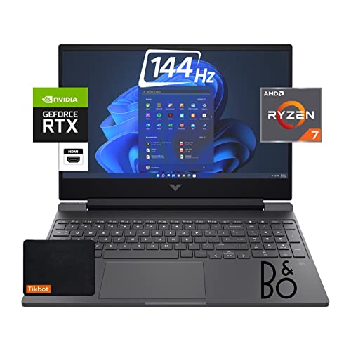 HP Victus, 15,6 Zoll, 144 Hz, 1080p Gaming Laptop - AMD Ryzen 7 5800H GeForce RTX 3050 Ti Windows 11 W/Mauspad (32 GB RAM | 2 TB PCIe SSD)