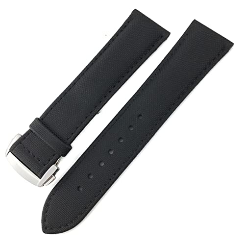 NEYENS Uhrenarmband aus Nylon-Leinen, für Seamaster Diver 300er-Serie, 19 mm, 20 mm, 21 mm, 22 mm, 20mm Golden buckle, Achat