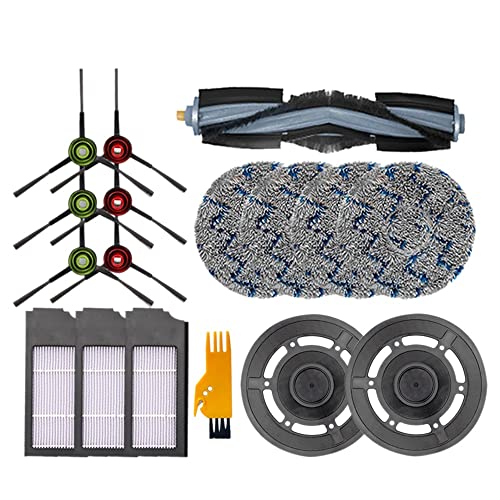 Seprendi 17 St¨¹Cke Ersatzteile f¨¹r Deebot T10 Turbo Staubsauger Zubeh?R Filter Hauptseitenb¨¹Rste Wischtuch