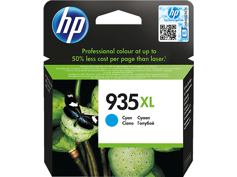 HP 935XL Tintenpatrone Cyan (C2P24AE)