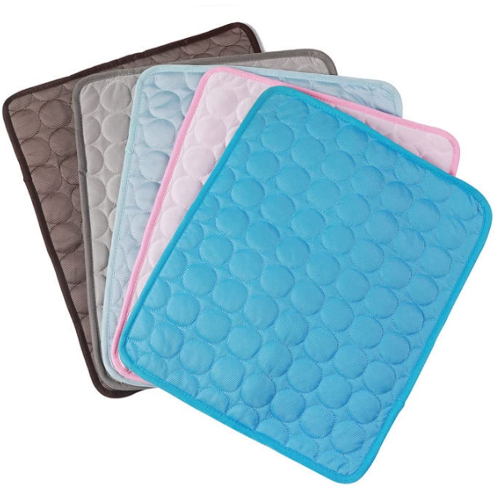 ZESLIV Kühlmatte Hunde Katzen Pet Dog Cooling Mat Kühlmatte für Hund & Katzen Haustier Kaltgelpad für Katzen und Hunde