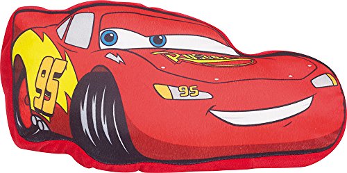 Unbekannt Fun House 712218 Cars Kissen, Polyester, Rot, 43 x 22 x 8 cm