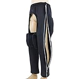 Lähmungskleidung, Patientenhose mit Reißverschluss, Patientenpflegekleidung, Inkontinenzhose, Katheterhose, leicht an- und auszuziehen, Lähmung, lange Zeit bettlägerig, Rollstuhl, Unisex (Farbe: