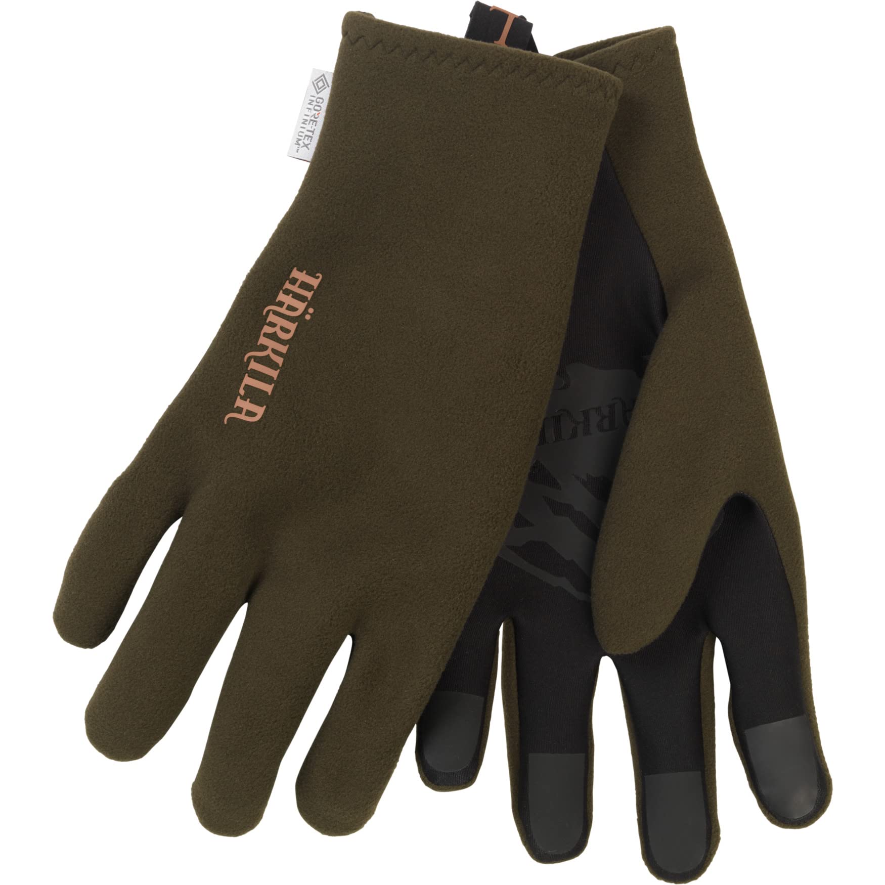 Härkila | Mountain Hunter Handschuhe | Professionelle Jagd Kleidung & Jagd Zubehör für Herren & Damen | Skandinavische Qualität Made to Last | Hunting green, M