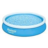 Bestway Fast Set Aufstellpool ohne Pumpe Ø 366 x 76 cm, blau, rund