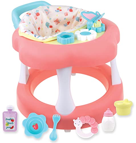 JC TOYS 25530 for Keeps Accessory Baby Doll Walker Playset, Pink, 12"