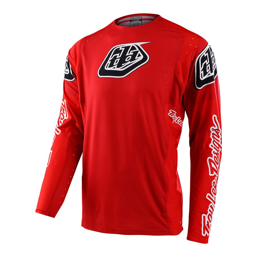 Troy Lee Designs Herren Motocross-Trikot, Rosso,