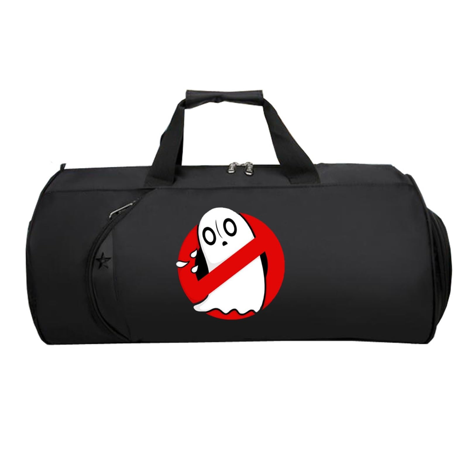 Kleine Reisetasche Anime, Groß Wasserdicht Sporttasche, Weekender HandgepäCk Koffer füR Herren Und Damen Flugzeug(Black 14)