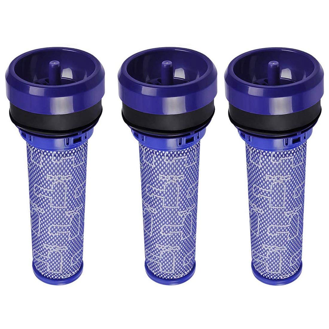 Knadgbft 3Pcs Waschbar Pre Staubfilter für DC39 DC37 Staubsauger Filter Hepa Teile Zubehör