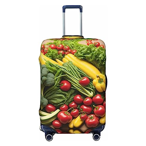 Miniks Reisegepäckhülle für Gemüse und Obst, robuster Koffer-Schutz, passend für 45,7 - 81,3 cm große Gepäckstücke, Größe XL, Schwarz, X-Large