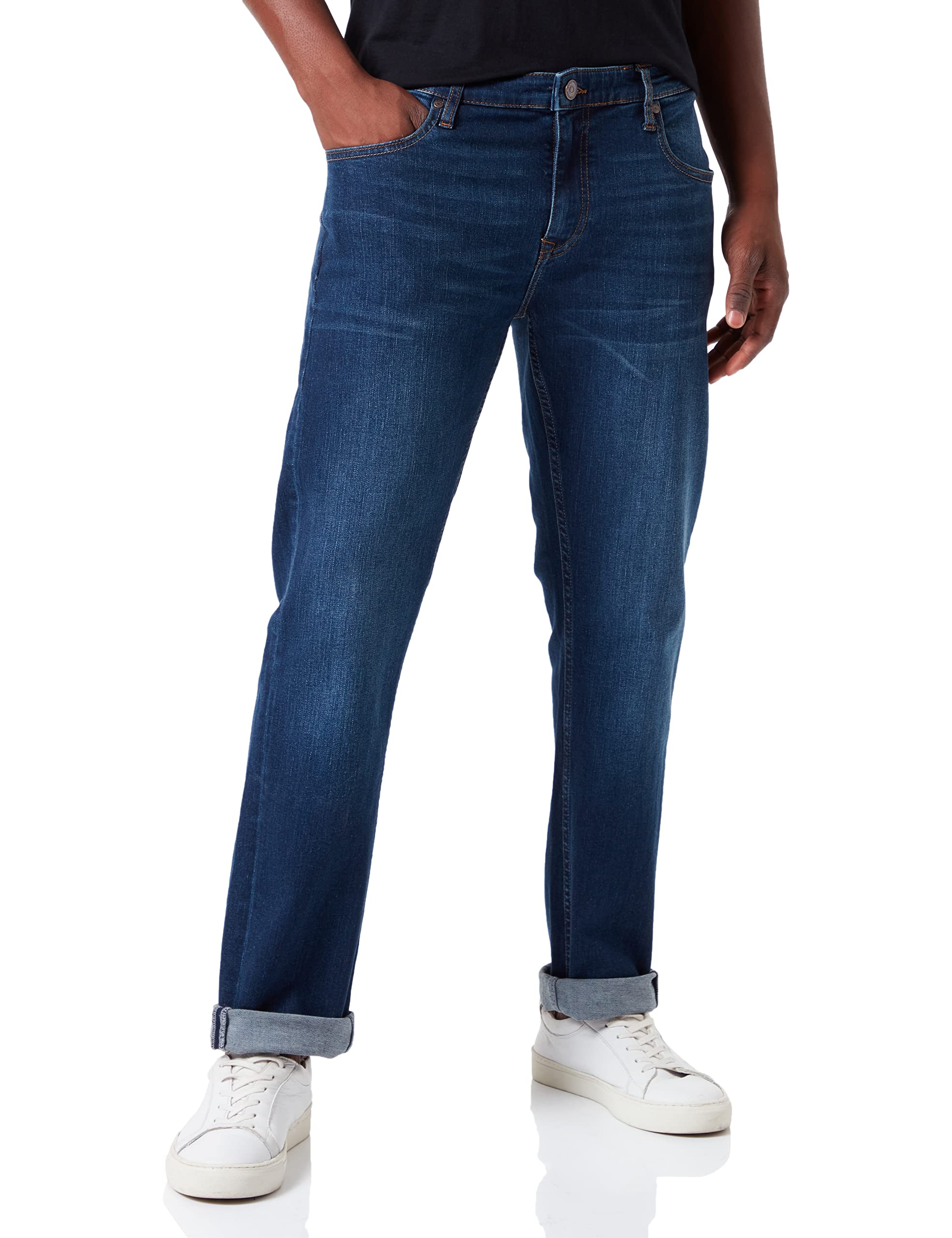 Cross Herren Damien Slim Jeans, Blau (Stone 006), 36W / 32L EU