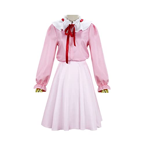 Oyama Mahiro Cosplay Kostüm Rosa Rock Halloween Süßes Outfit,Pink-XL