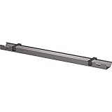 BISLEY Cito Kabelkanal für Schreibtisch B 2000 mm, Metall, 334 Anthrazitgrau, 1.5 x 18.5 x 0.7 cm