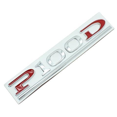 Auto Abzeichen Logo,für Tesla P100D P90D P85D P75D Selbstklebende Wasserdicht Badge Autoaufkleber Emblem Car Styling Dekorative Zubehör Badge,J