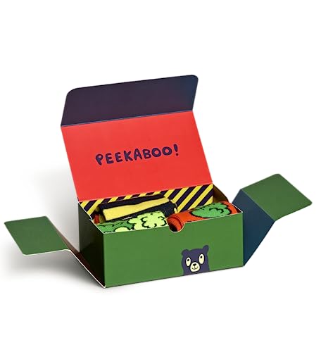 Happy Socks Socken Peek-A-Boo Gift Set multi_coloured