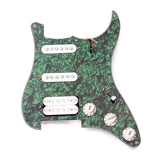 Geladenes Gitarren-Pickguard E-Gitarren-Pickup-Kreis-Baugruppenabholungskreislaufwerk (Color : 16)