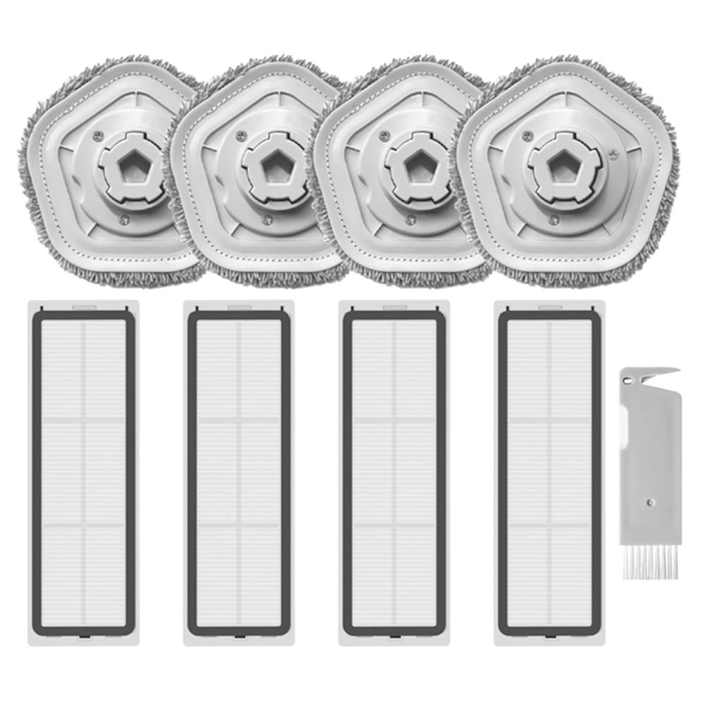 Tassety HEPA-Filter-Mopp-Pads für Bot W10 W10 Pro selbstreinigende Roboter-Staubsauger- und Wischmopp-Ersatzteile