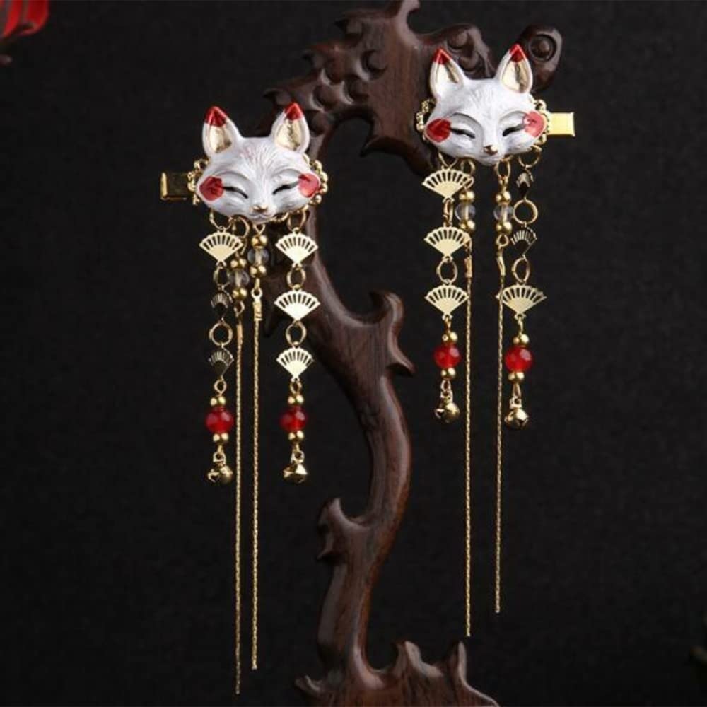 ORLOVA Haargabel, Haarstäbchen, Haarspangen for Frauen, China Element Kopfschmuck Hanfu Antiker Stil Haarschmuck Mädchen Haarspange Juwel