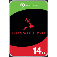 Seagate IronWolf Pro ST14000NT001 - Festplatte - 14TB - intern - 3.5 (8,9 cm) - SATA 6Gb/s - 7200 U/min - Puffer: 256MB - mit 3 Jahre Seagate Rescue Datenwiederherstellung (ST14000NT001)