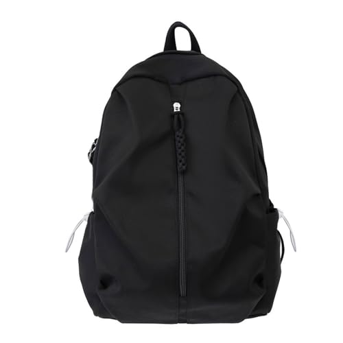 Harajuku Einfarbig Nylon Schultasche Große Kapazität Studnet Rucksack Schule Casual Reisen