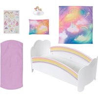 BABY Born 835999 Rainbow Bed, Multi