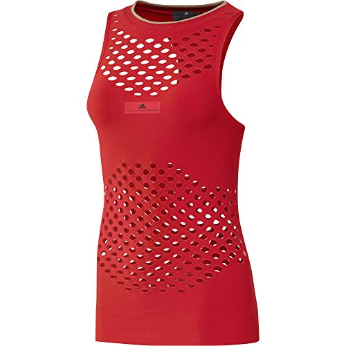 adidas Damen Asmc Sml Tank Tanktop, weiß, XS