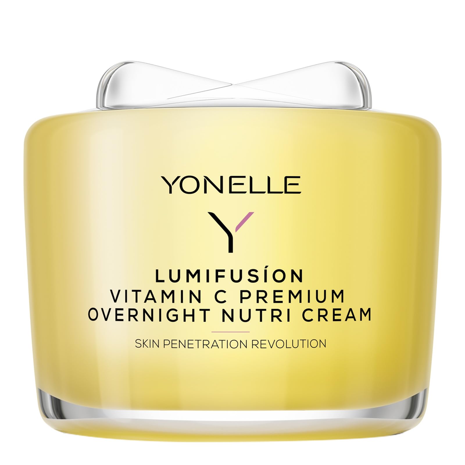 YONELLE Gesichtscreme mit Vitamin C LUMIFUSION - Nachtcreme Gesicht - Gesichtscreme Damen mit mit Ceramiden - Feuchtigkeitscreme Gesicht mit Antioxidantien – 55 ml