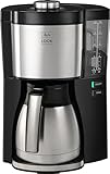 Melitta Look Perfection - Filterkaffeemaschine - mit Thermokanne - Tropfstopp - 10 Tassen - Schwarz (1025-16)