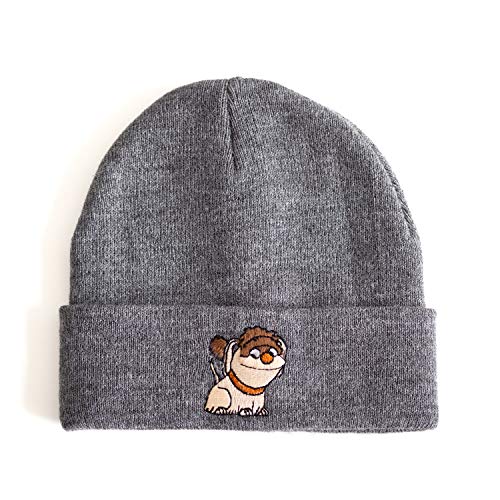 Unser Sandmännchen Moppi Mütze Beanie Kindermütze grau