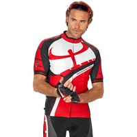 Fahrradtrikot, BOBTEAM Race Edition Kurzarmtrikot, für Herren, Größe S, Radbekle