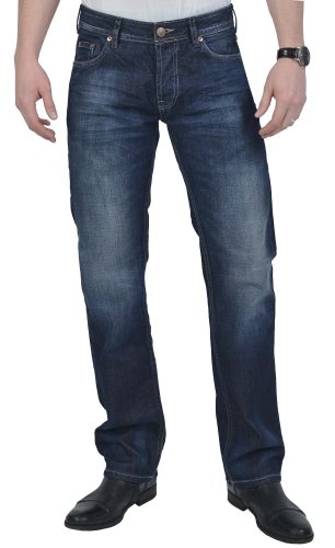 LTB Jeans Herren Straight Leg Jeans Paul, Gr. W32/L34 (Herstellergröße: 32), Blau (Perseus Wash)