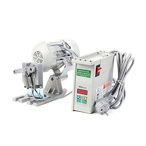 Elektrischer Nähmaschinenmotor, Acesunny Energiesparender Servomotor 220V 750W, Brushless Servo Motor Industrie Sewing Machine 500-3500rpm für Industrienähmaschinen Bürstenloser