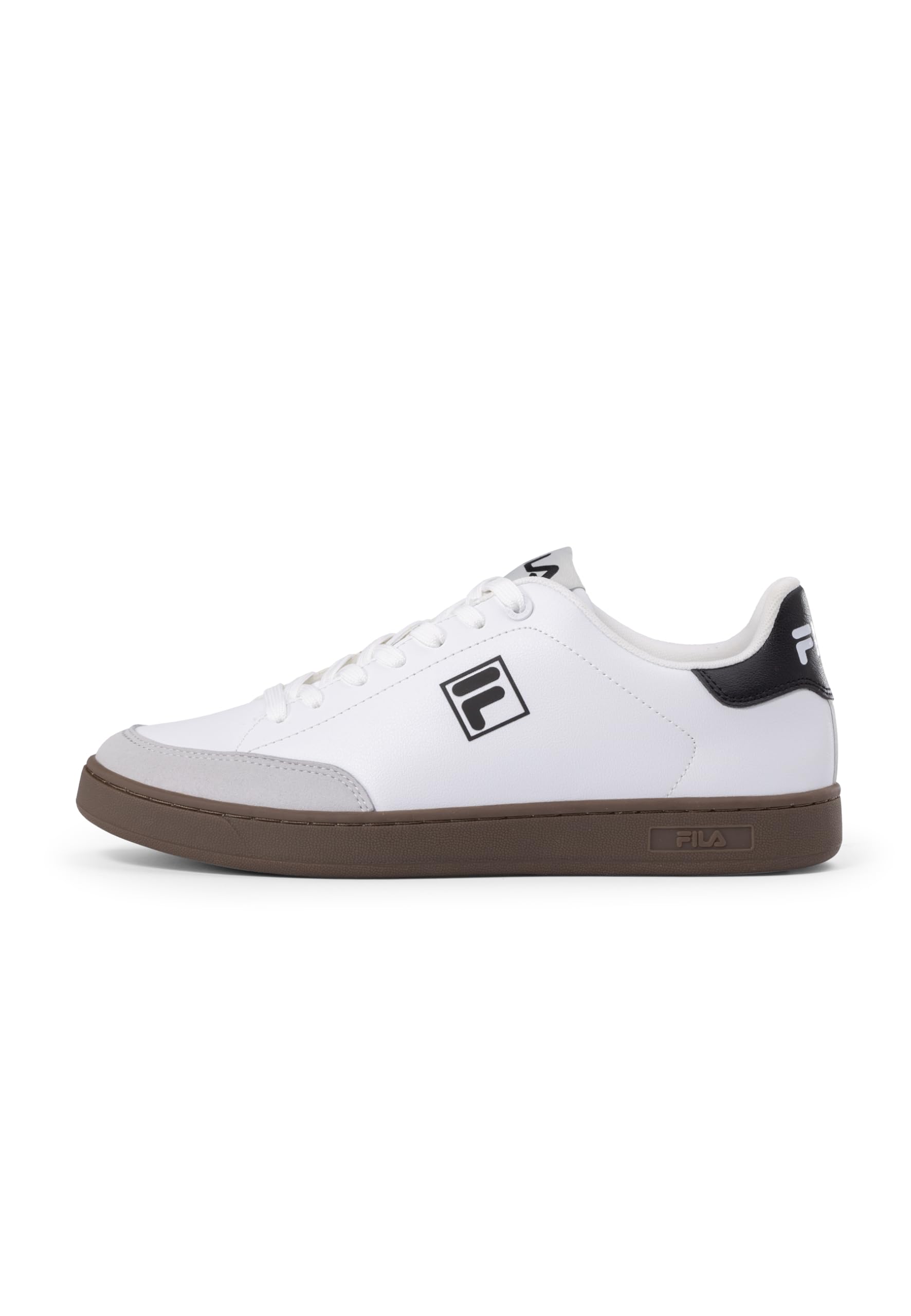 FILA Herren COURTBAY Sneaker, White-Black, 42 EU