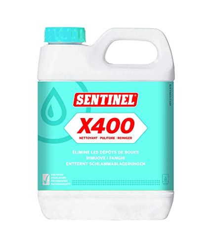 Sentinel 88001 X400 Hochleistungsreiniger, 1 Liter Schlammentferner, farblos