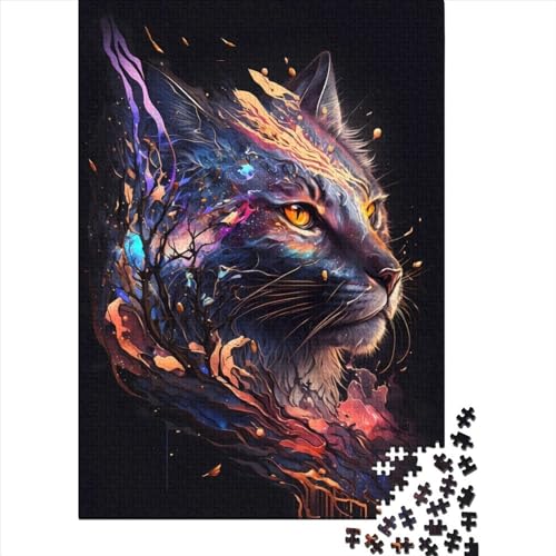 Lynx Fun Puzzle für Erwachsene 1000 Teile 1000 Teile Puzzle für Erwachsene Teenager Denksport-Puzzles für Erwachsene 75x50cm