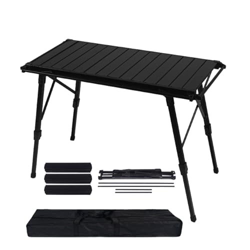 Zusammenklappbarer Picknick-Schreibtische, faltbarer Campingtisch, Aluminium-Borsteltisch, tragbarer faltbarer Snacktisch, vielseitiger Picknicktisch, zuverlässiger Strand-Picknicktisch,