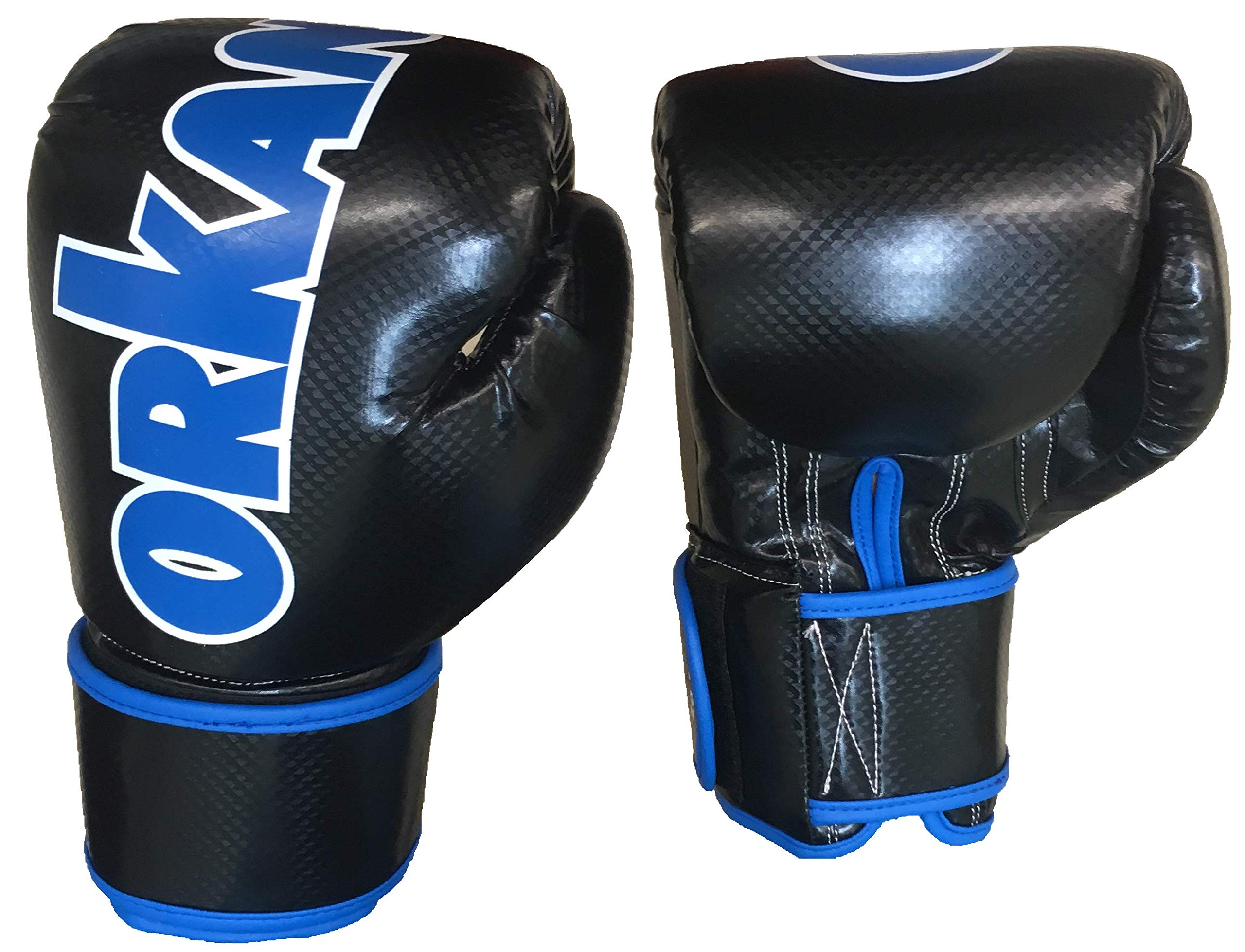 Orkansports Boxhandschuh Refleklor schwarz/blau 14oz