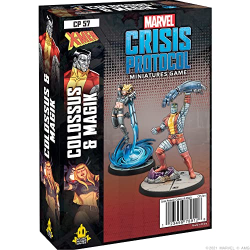 Marvel Crisis Protocol Miniatures Game X-Men Colossus & Magik Character Pack